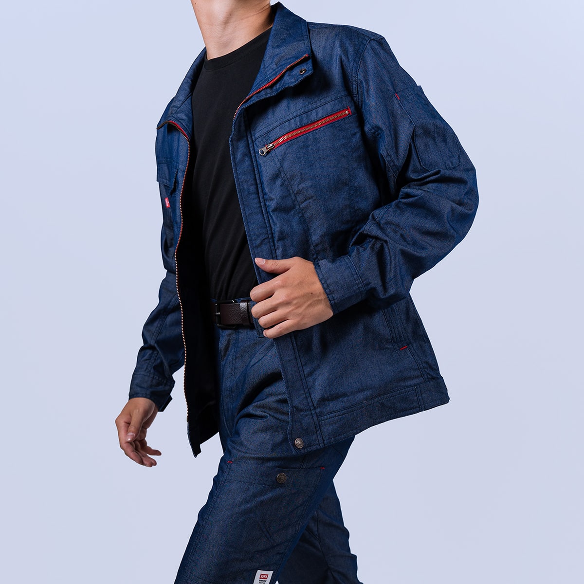 model:171cm size:L color:117マゼランブルー