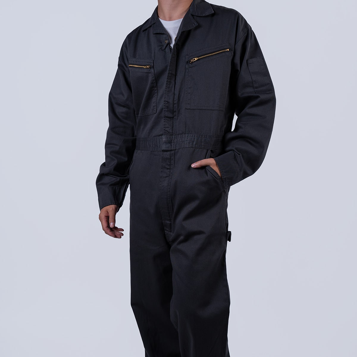 model:171cm size:L color:012チャコールグレー