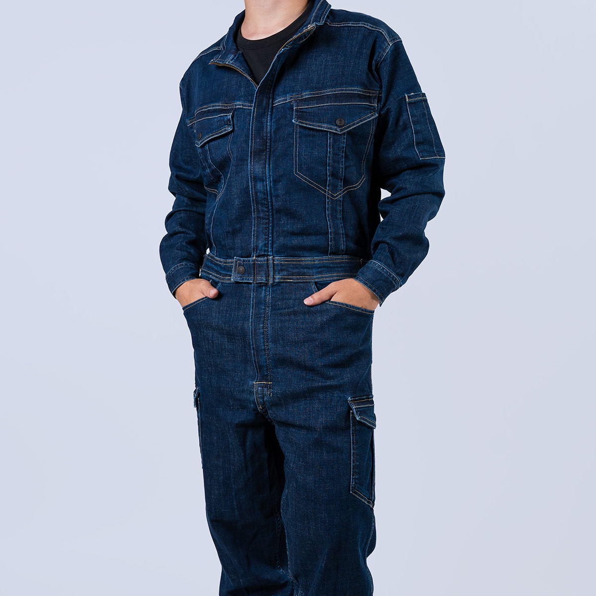 model:171cm size:L color:001ネイビーブルー