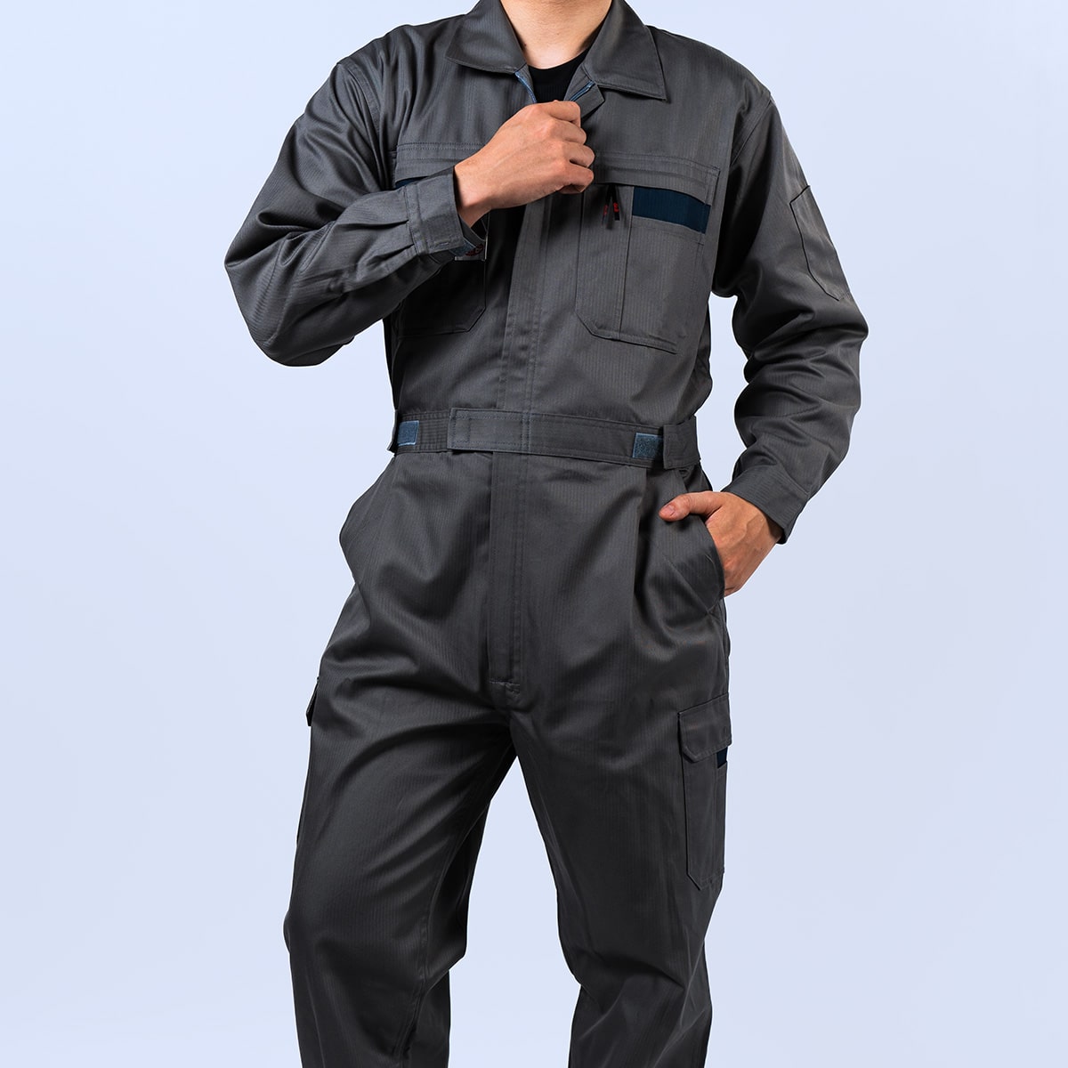 model:180cm size:LL color:012チャコールグレー