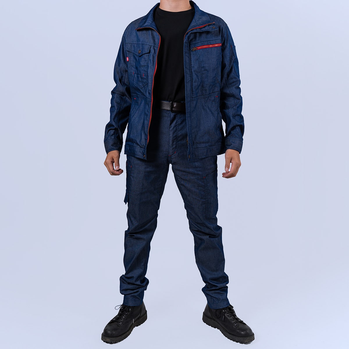 model:171cm size:L color:117マゼランブルー