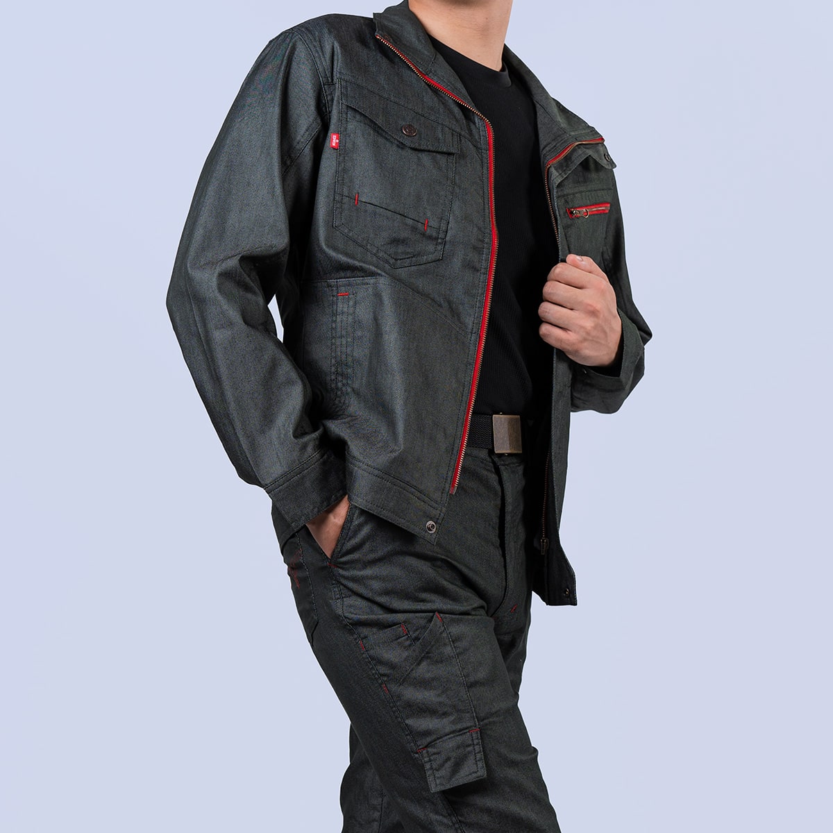 model:180cm size:LL color:118キプロスグリーン