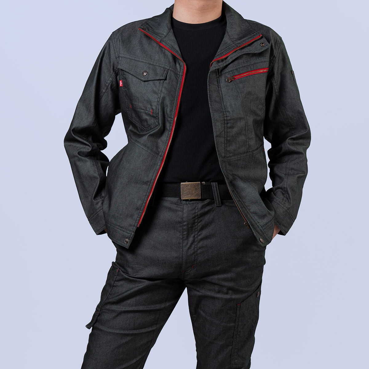 model:180cm size:LL color:118キプロスグリーン