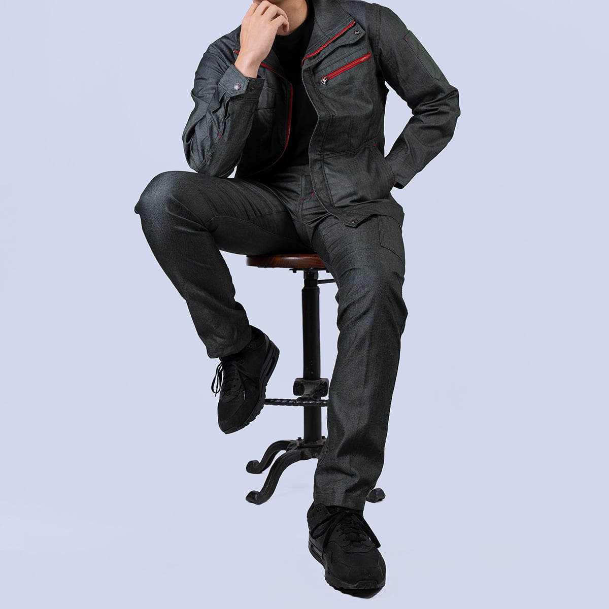 model:180cm size:LL color:118キプロスグリーン