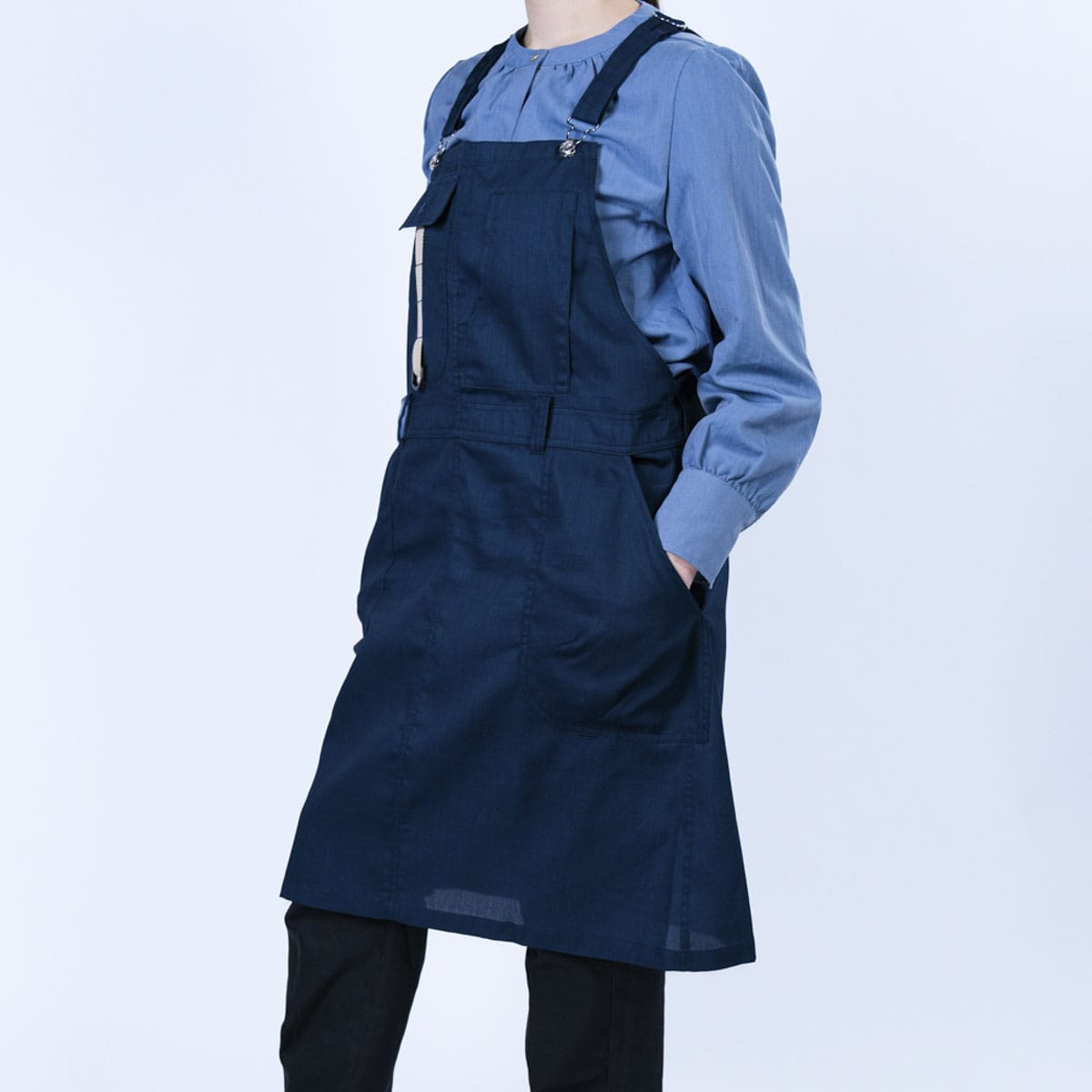model:162cm size:S color:001ネイビーブルー