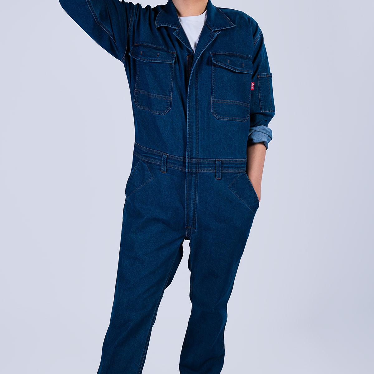 model:180cm size:LL color:101ブルー