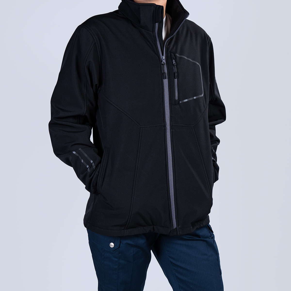 model:180cm size:LL color:006ブラック