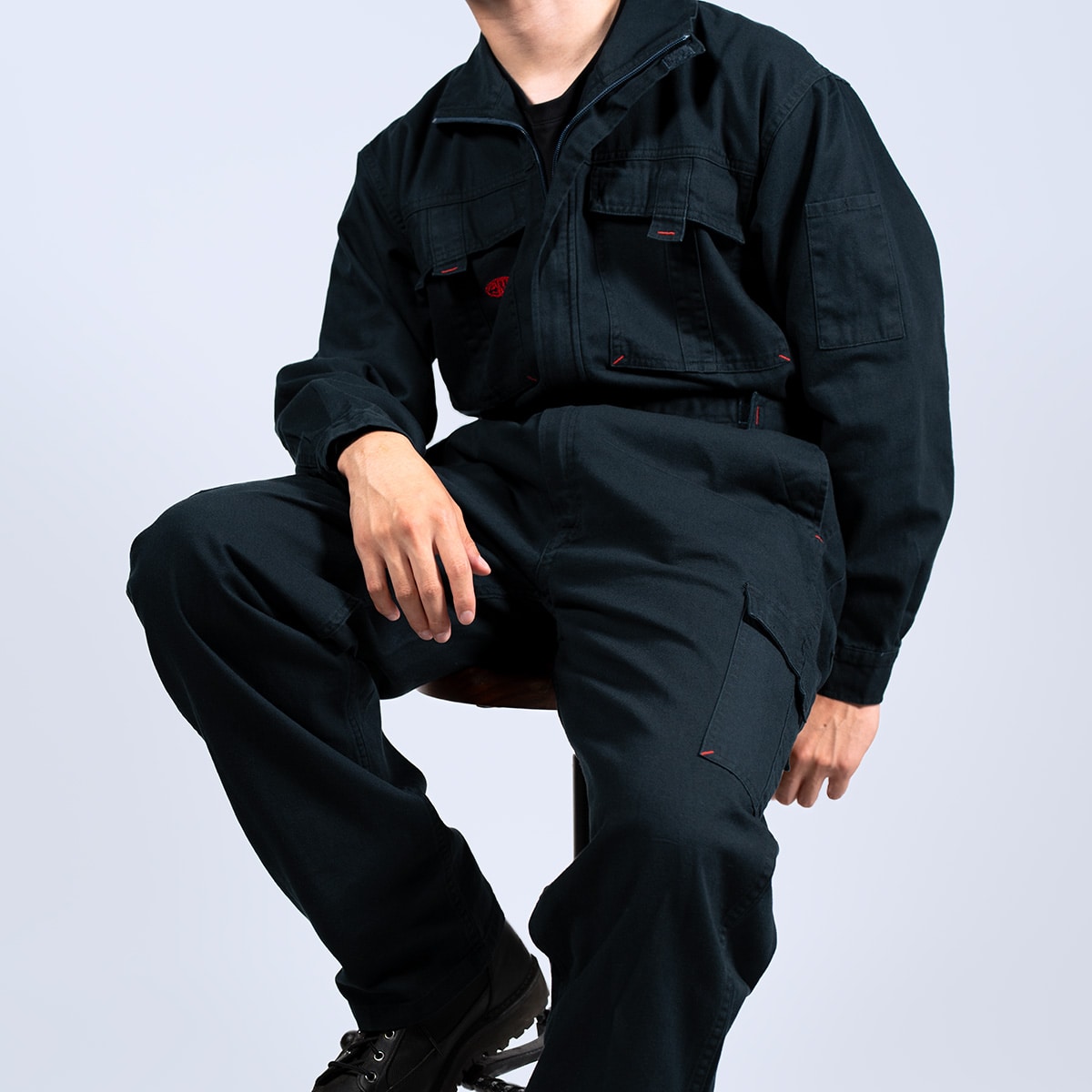 model:171cm size:L color:001ネイビーブルー