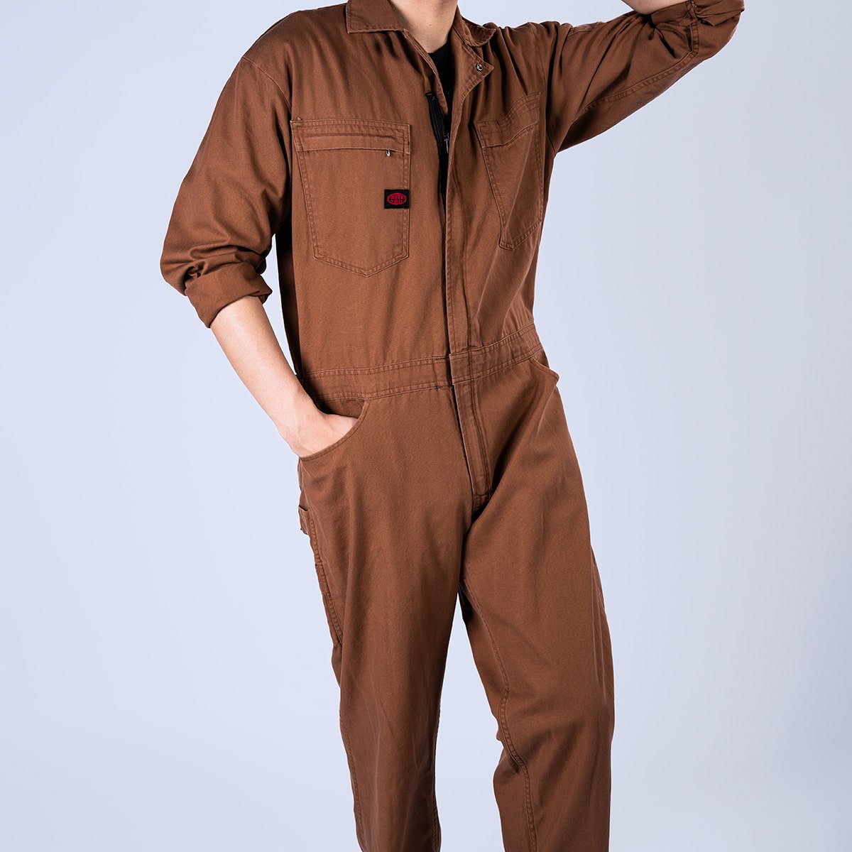 model:180cm size:LL color:017ブラウン