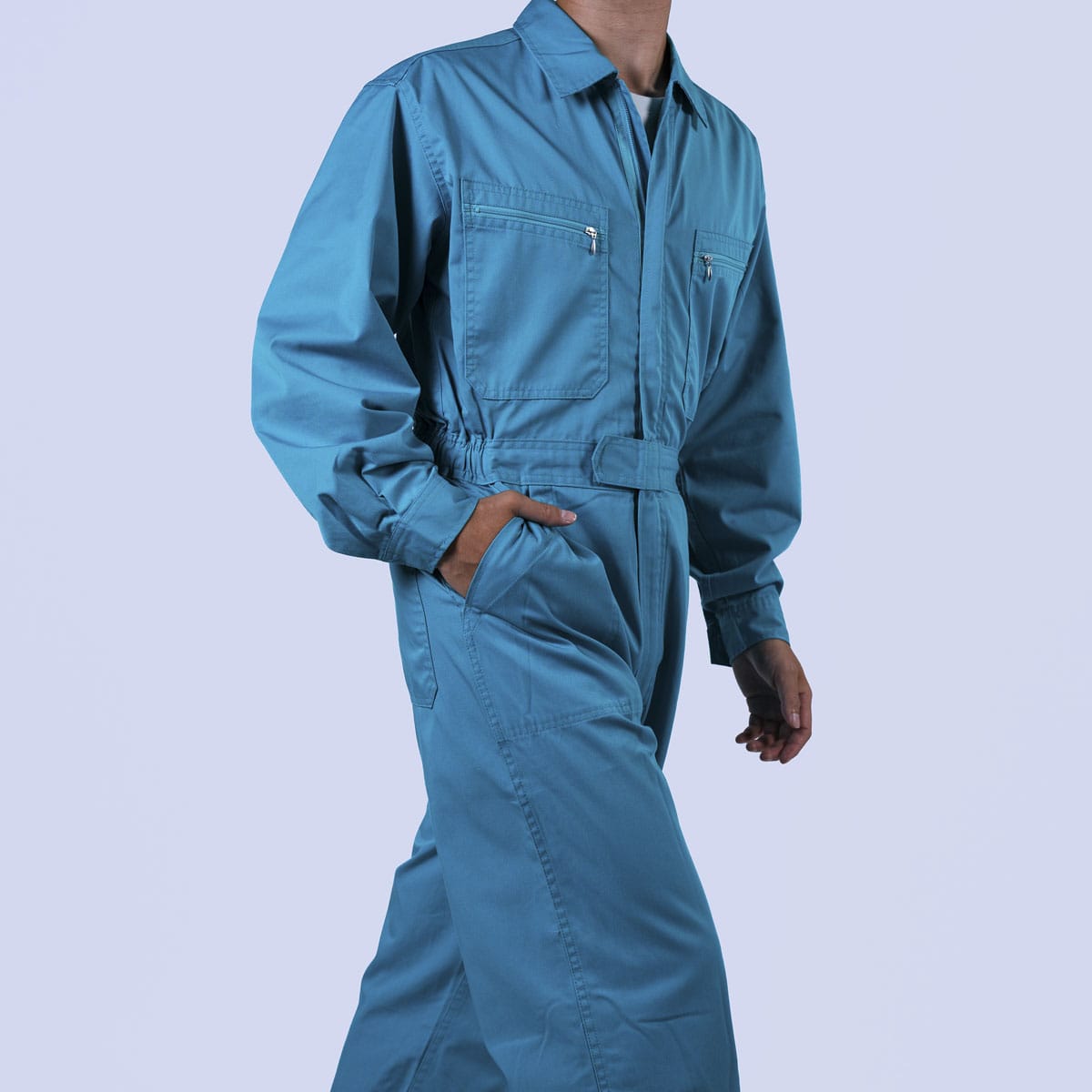 model:171cm size:L color:109ターコイズブルー