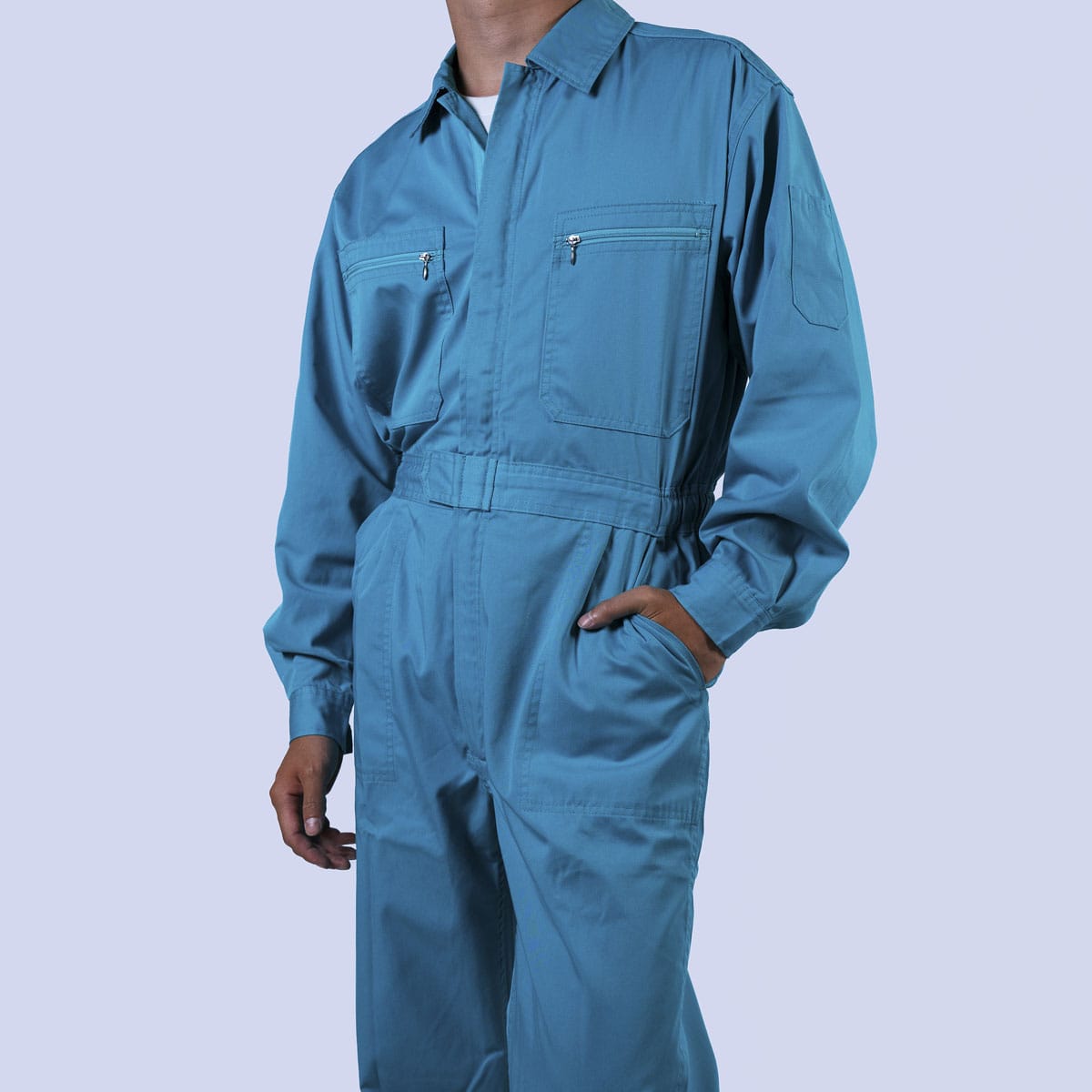 model:171cm size:L color:109ターコイズブルー