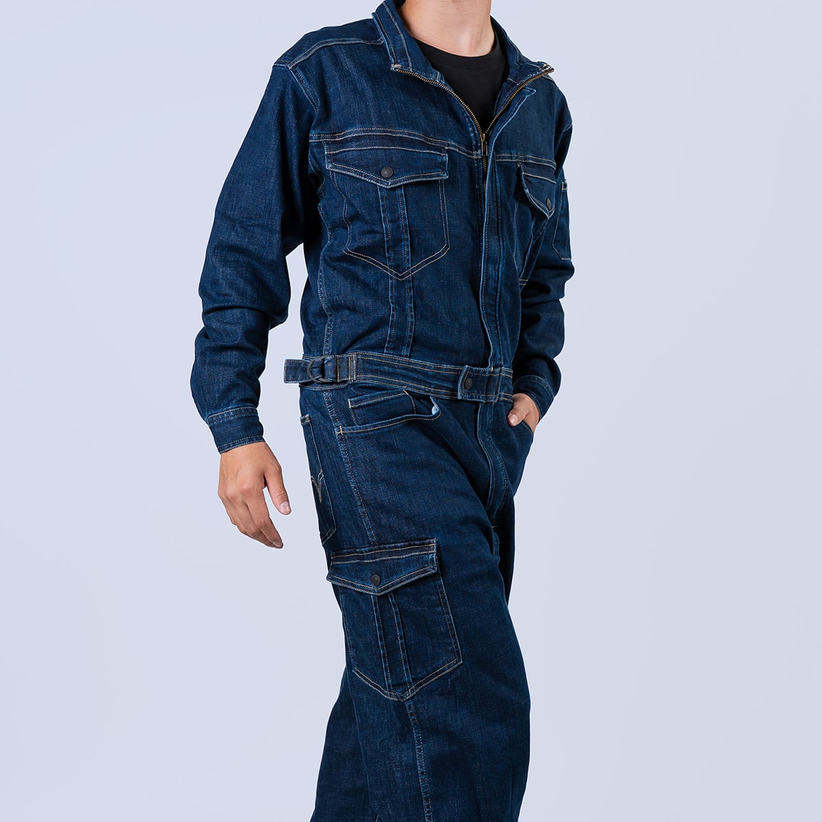 model:171cm size:L color:001ネイビーブルー