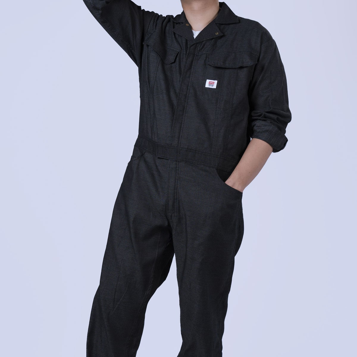 model:180cm size:LL color:006ブラック