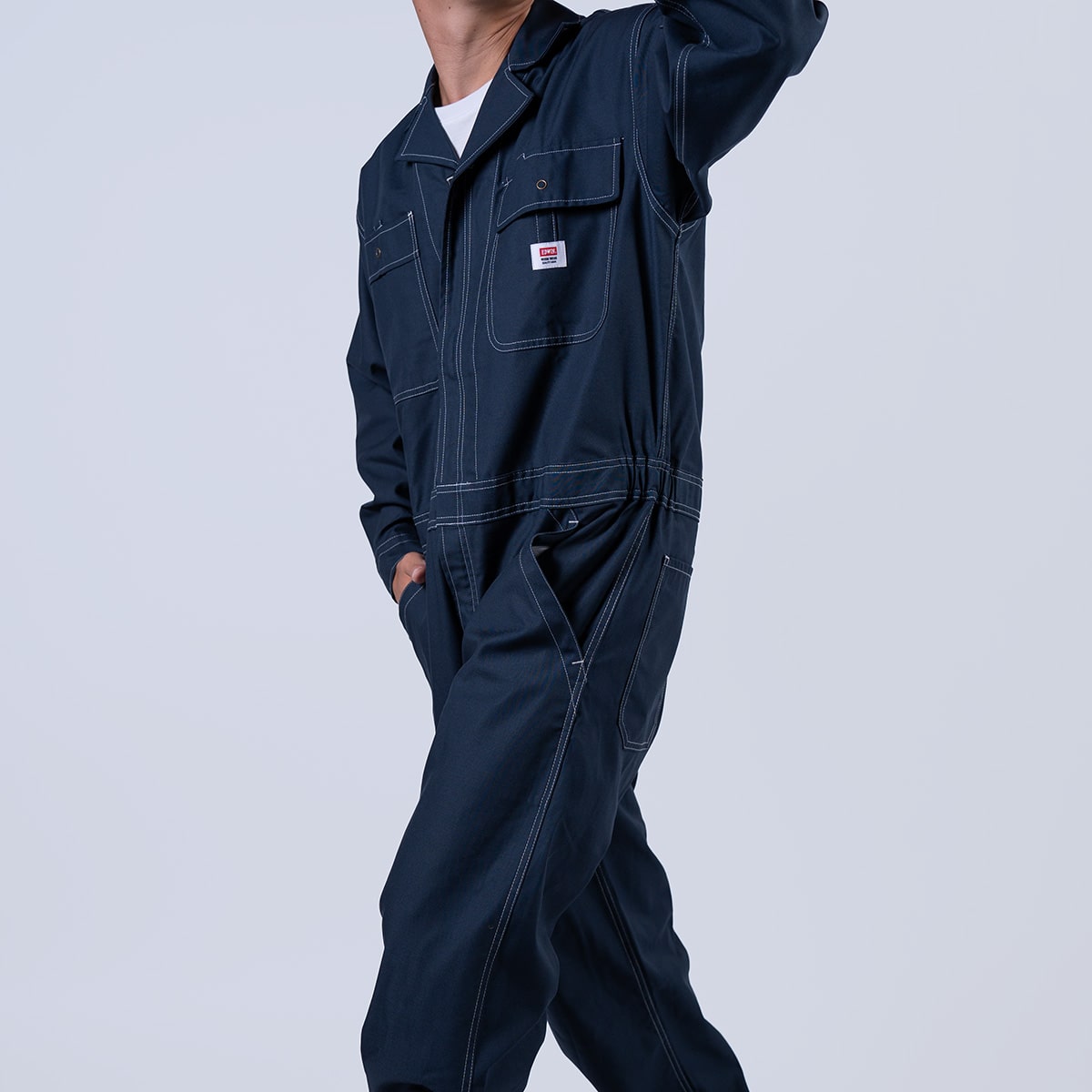 model:171cm size:L color:001ネイビーブルー