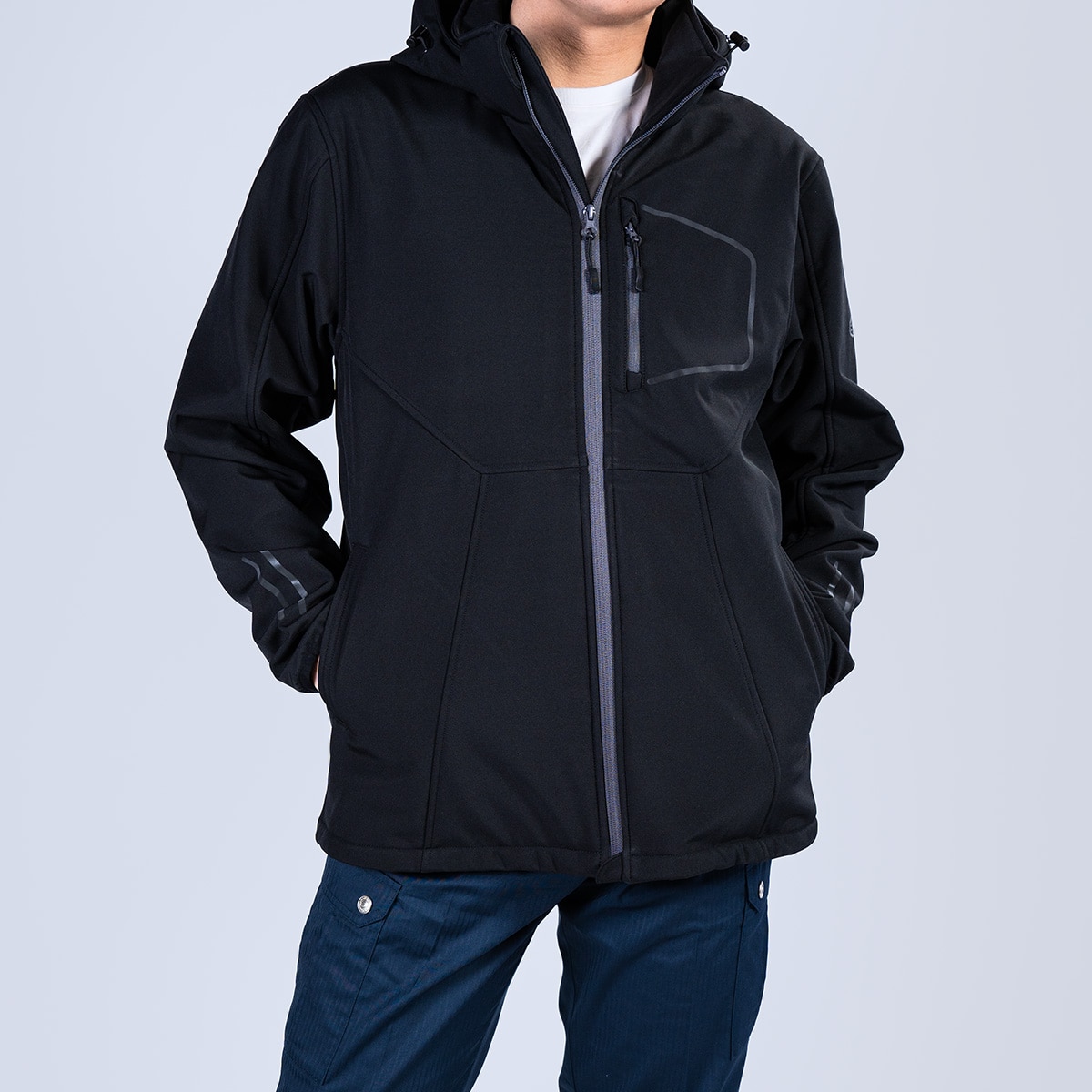 model:180cm size:LL color:006ブラック